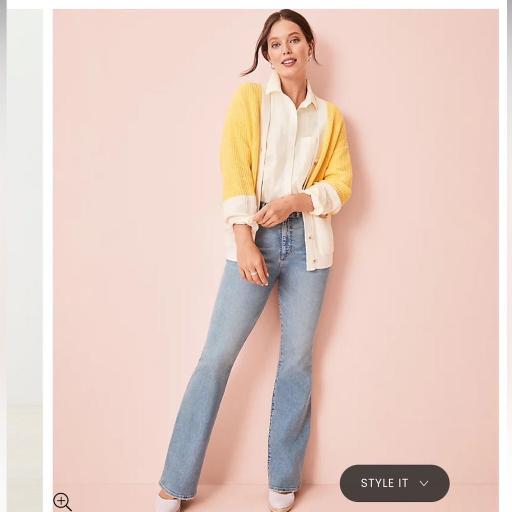 LOFT STONE WASH JEANS